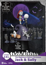 Nightmare before Christmas D-Stage PVC Diorama Jack & Sally 15 cm