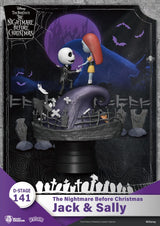 Nightmare before Christmas D-Stage PVC Diorama Jack & Sally 15 cm