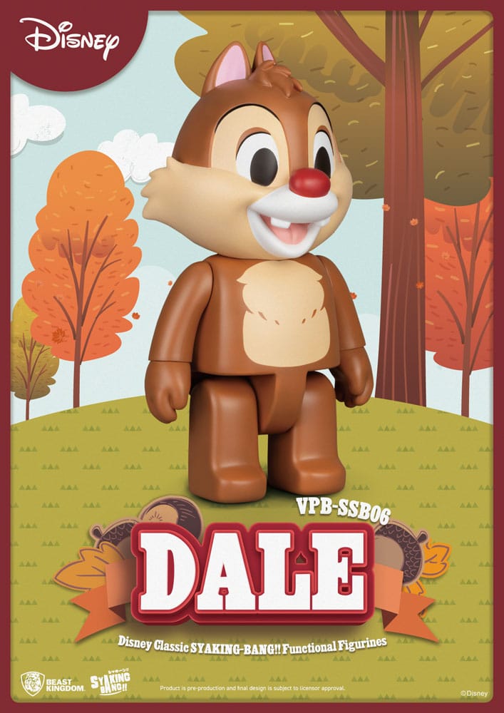 Disney: Classic Chip 'n' Dale Syaking Bang PVC Figur Dale 33 cm