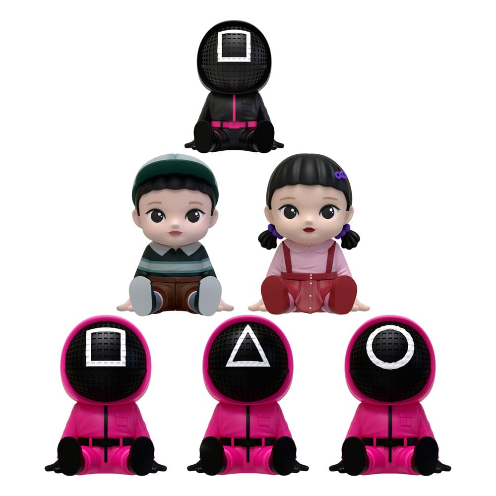 Squid Game Piggy Bank Blind Box Figures Series 11 cm Assortment (6)