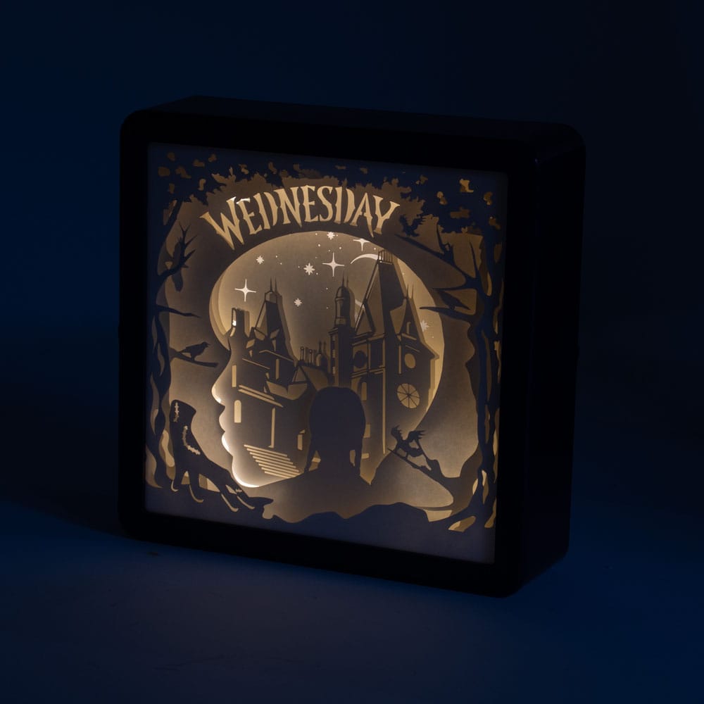 Wednesday Layer Light Lamp Wednesday Silhouette 22 cm 