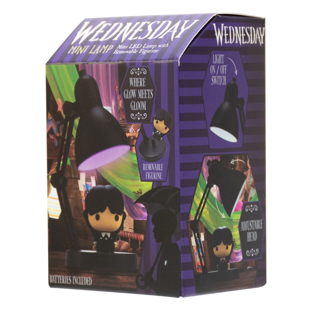 Wednesday Mini LED-Light with Figure 10 cm 