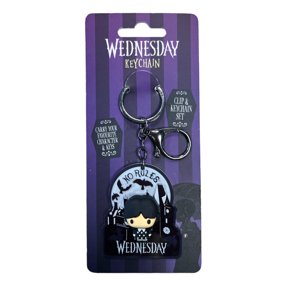 Wednesday 3D Acrylic Keychain 