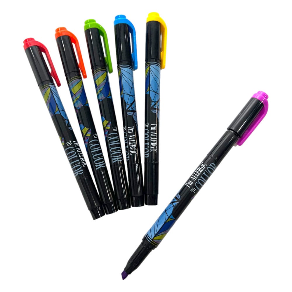 Wednesday Highighter 6-Pack 