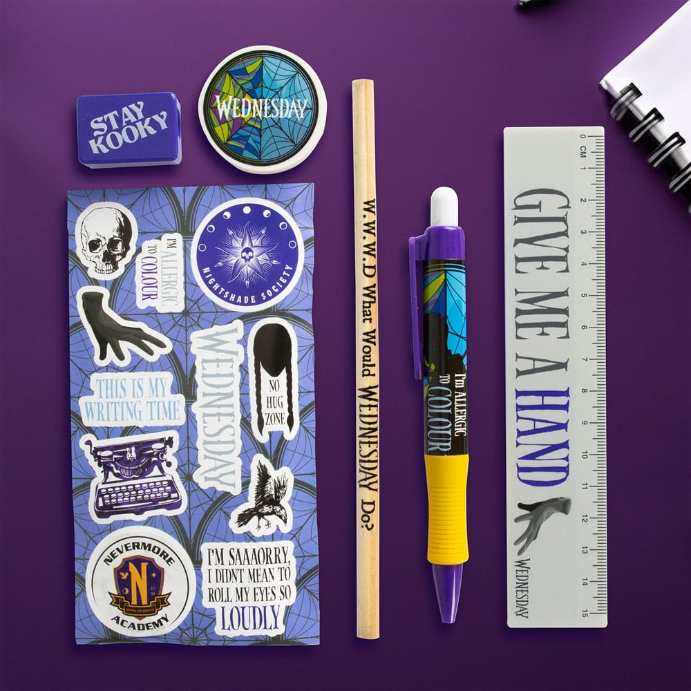 Wednesday Stationery Set 5-Pack 