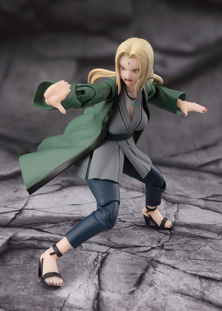 Naruto S.H.Figuarts Action Figure Tsunade The legendary Medical Ninja 14 cm    