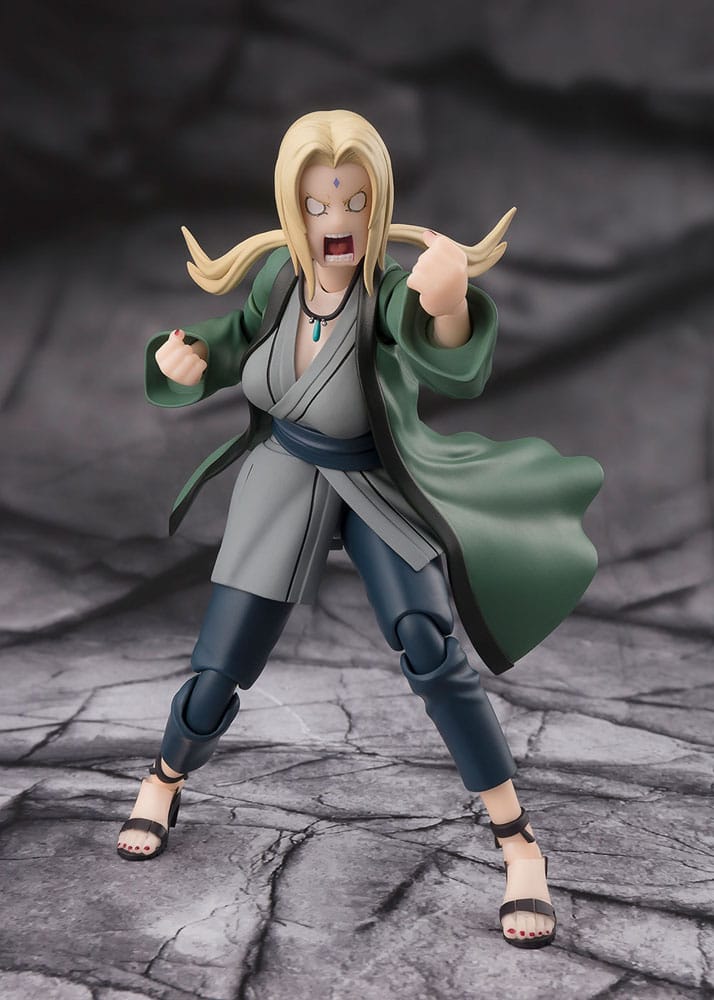 Naruto S.H.Figuarts Action Figure Tsunade The legendary Medical Ninja 14 cm    