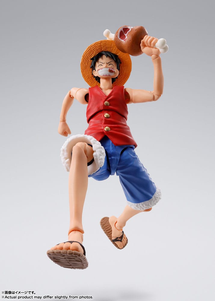 One Piece S.H. Figuarts Action Figure Monkey D. Luffy Romance Dawn 15 cm 