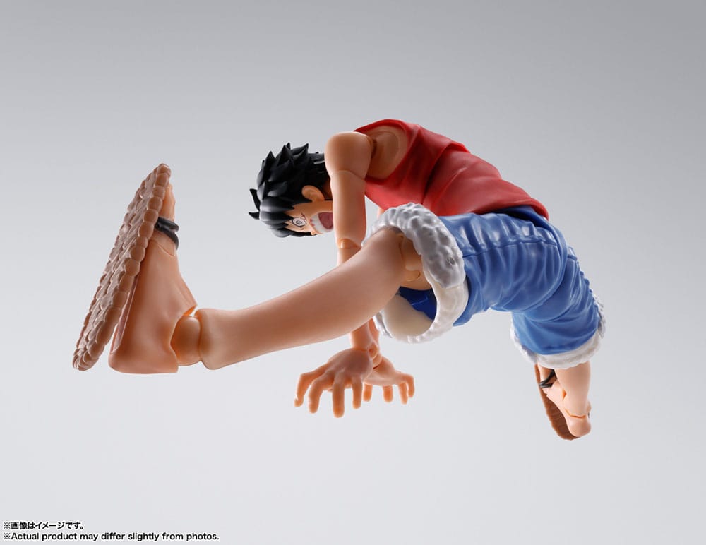 One Piece S.H. Figuarts Action Figure Monkey D. Luffy Romance Dawn 15 cm 