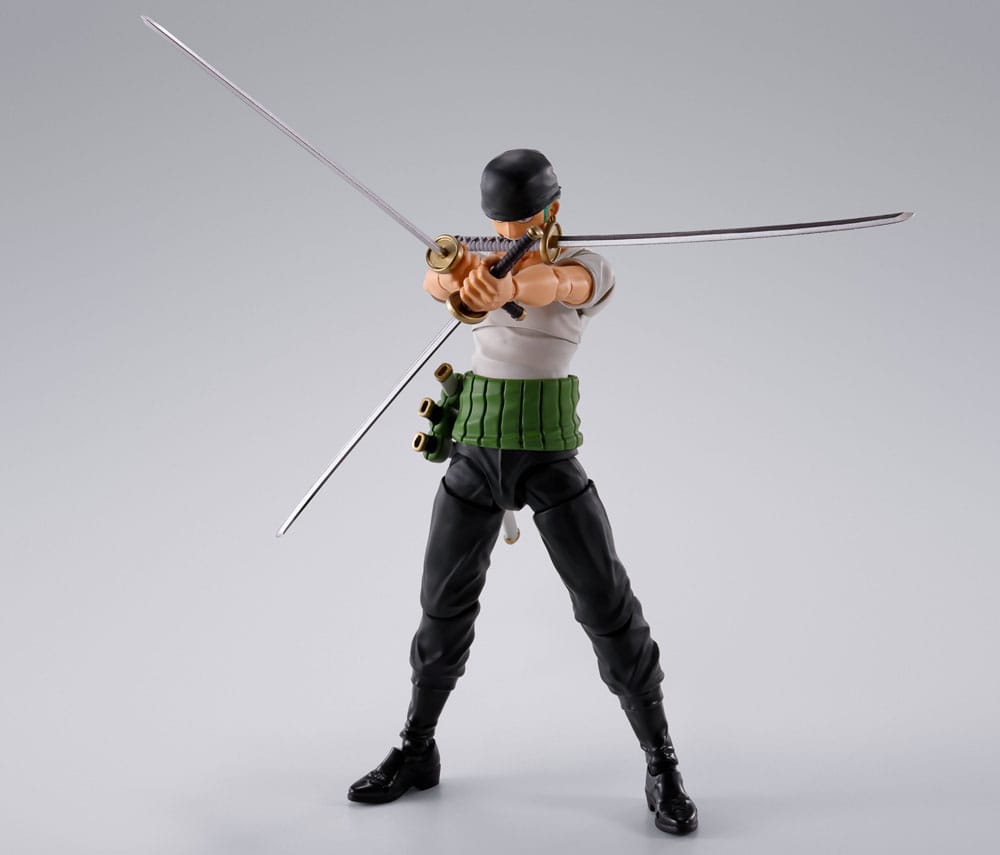 One Piece S.H.Figuarts Action Figure Roronoa Zoro Romance Dawn Ver. 15 cm       