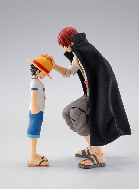 One Piece S.H.Figuarts Action Figure 2-Pack Shanks & Monkey D. Luffy Childhood Ver. 