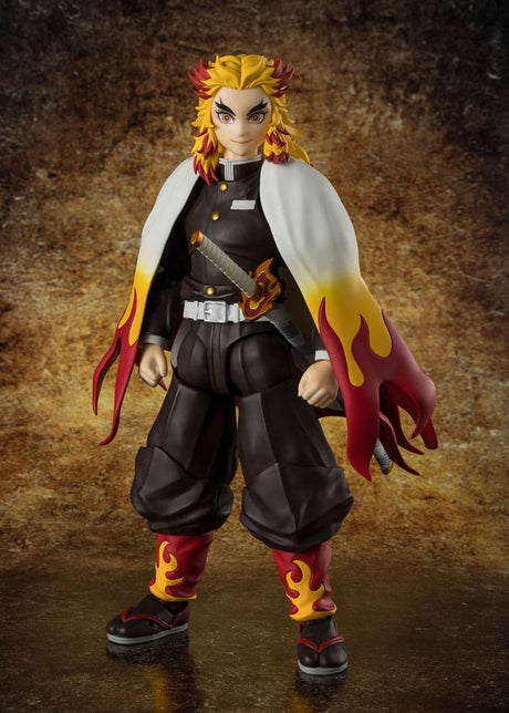 Demon Slayer: Kimetsu no Yaiba S.H.Figuarts Action Figure Kyojuro Rengoku 15 cm 