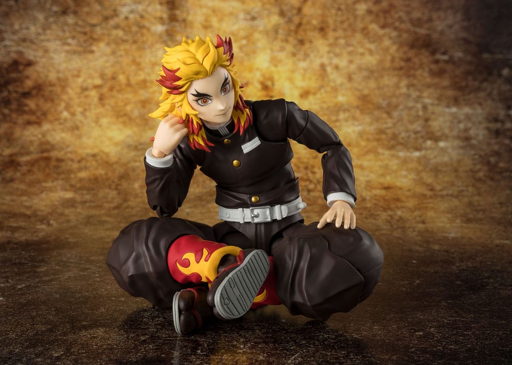 Demon Slayer: Kimetsu no Yaiba S.H.Figuarts Action Figure Kyojuro Rengoku 15 cm 