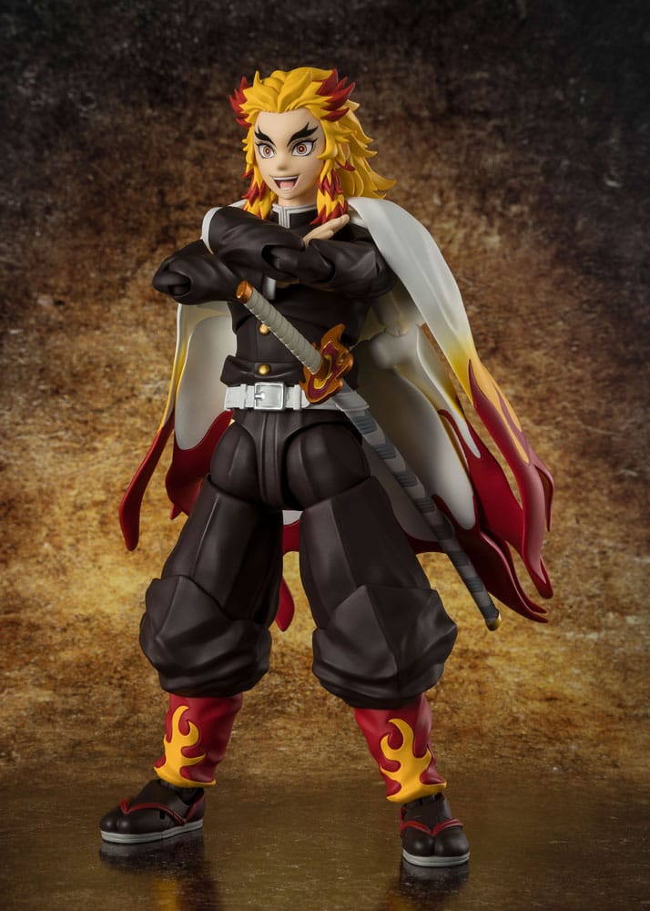 Demon Slayer: Kimetsu no Yaiba S.H.Figuarts Action Figure Kyojuro Rengoku 15 cm 