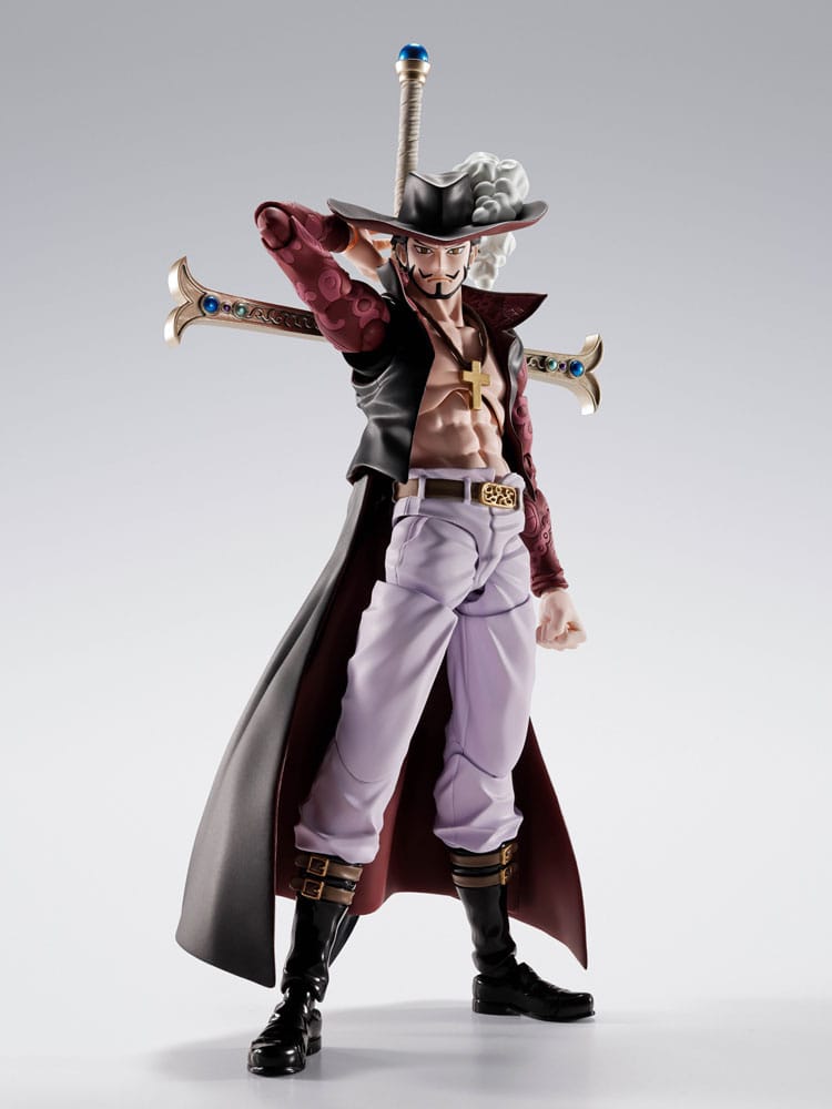 One Piece S.H.Figuarts Action Figure Dracule Mihawk Hawkeye 17 cm      