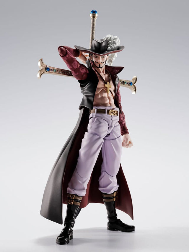 One Piece S.H.Figuarts Action Figure Dracule Mihawk Hawkeye 17 cm      