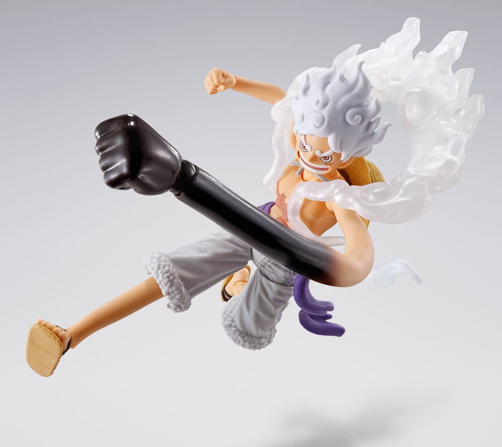 One Piece S.H.Figuarts Action Figure Monkey D. Luffy Gear 5 -Future Island Egghead- 15 cm