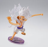 One Piece World Collactable Figures x S.H. Figuarts Action Figure Monkey D. Luffy Gear 5 8 cm         
