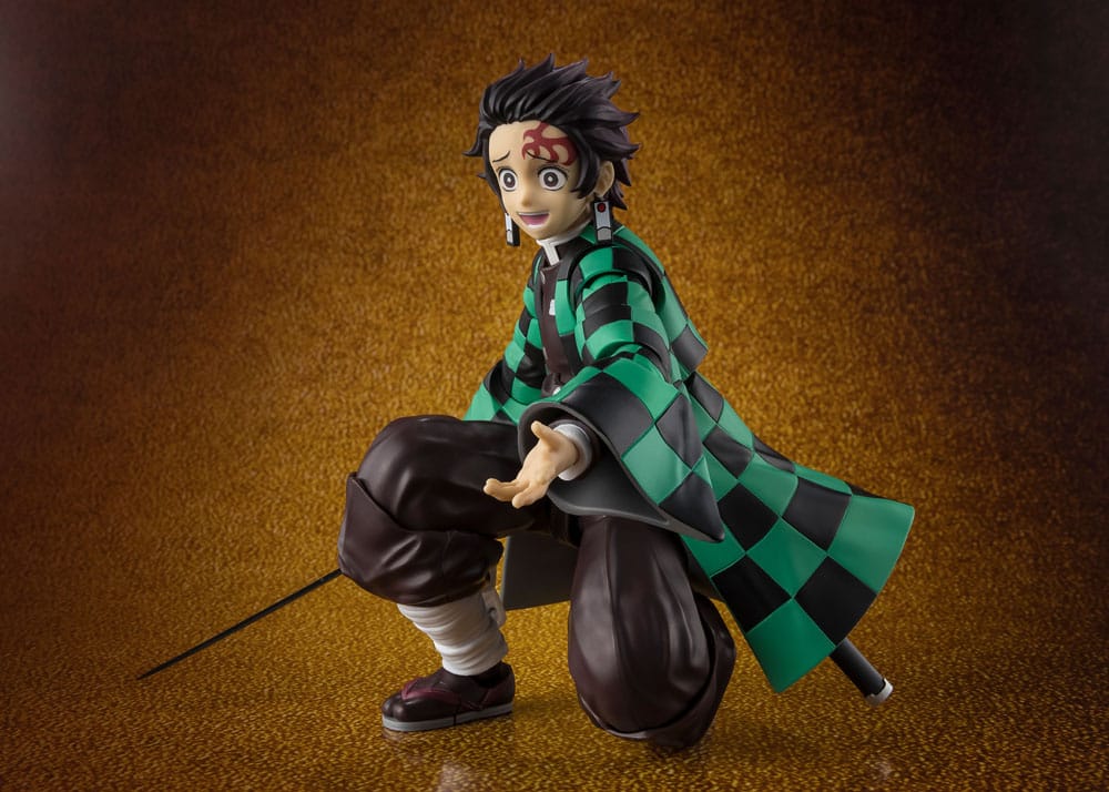 Demon Slayer: Kimetsu no Yaiba S.H.Figuarts Action Figure Tanjiro Kamado The Final Battle in the Infinity Castle 14 cm     