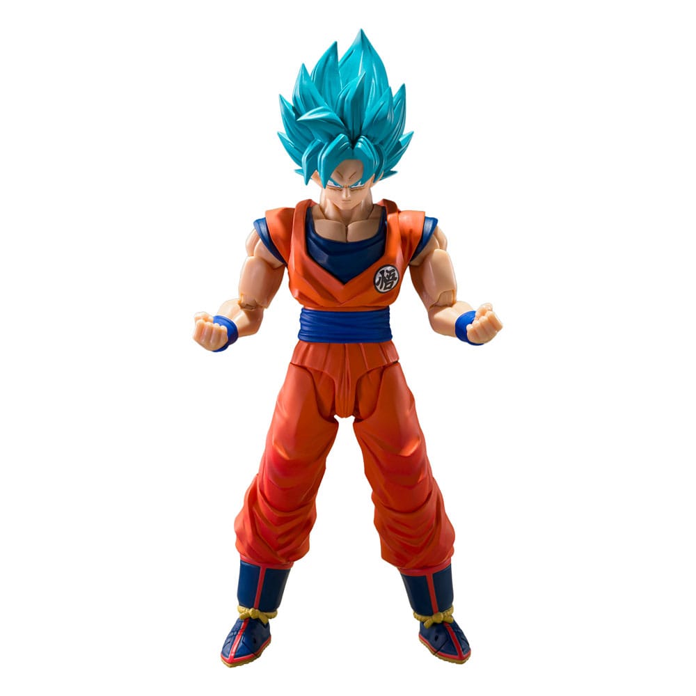 Dragon Ball Super Saiyan God Action Figure - 15 cm Son Goku by Bandai Tamashii Nations