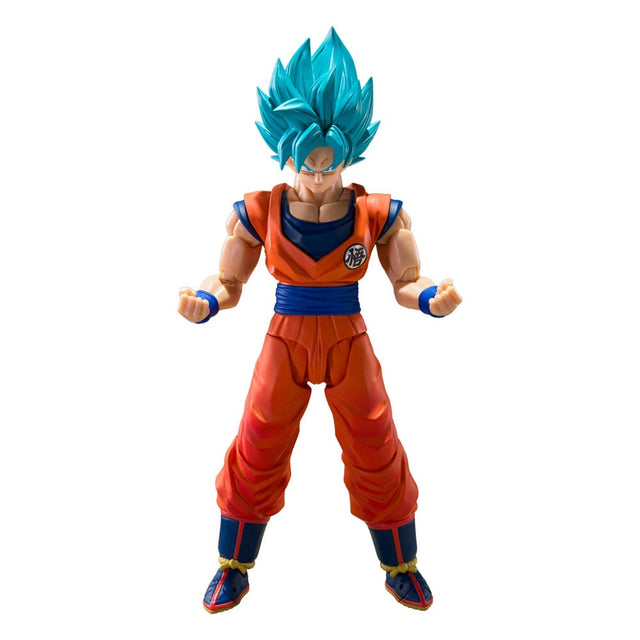 Dragon Ball Super Saiyan God Action Figure - 15 cm Son Goku by Bandai Tamashii Nations
