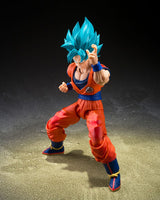 Dragon Ball Super Saiyan God Action Figure - 15 cm Son Goku by Bandai Tamashii Nations