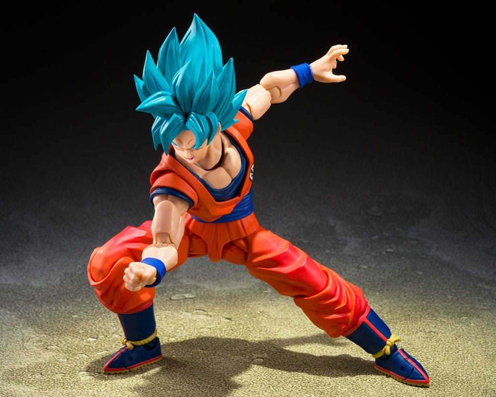 Dragon Ball Super Saiyan God Action Figure - 15 cm Son Goku by Bandai Tamashii Nations