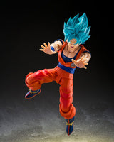 Dragon Ball Super Saiyan God Action Figure - 15 cm Son Goku by Bandai Tamashii Nations