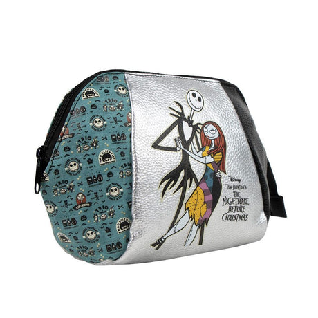 Nightmare Before Christmas Make Up Bag Jack & Sally Patchwork   