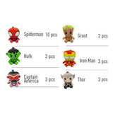 Marvel Plush Keychains 12 cm Assortment (24)      