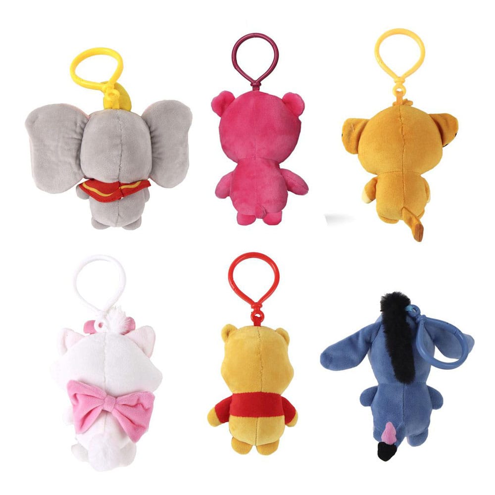 Disney Plush Keychains 12 cm Assortment (24)      