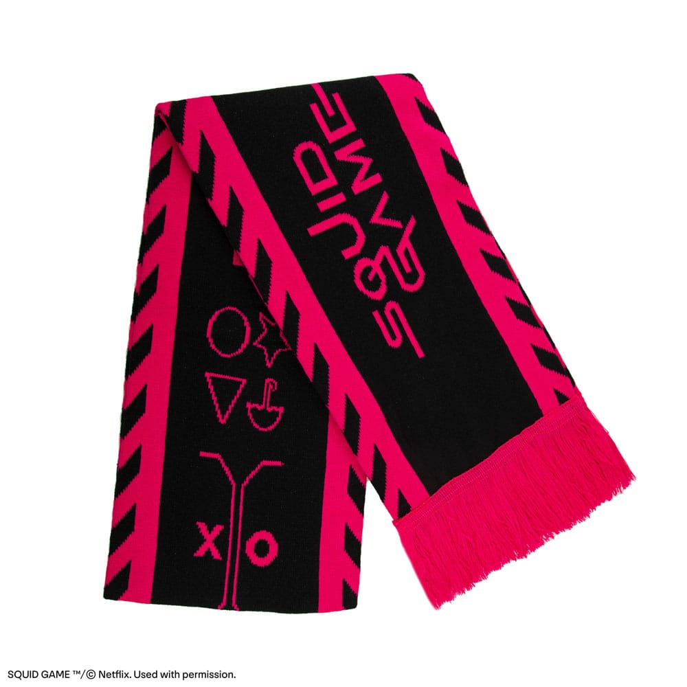 Squid Game Scarf, Beanie, Gloves Set Squid Game 