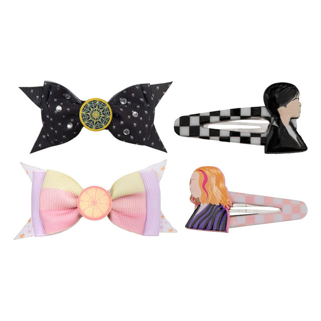 Wednesday Hair Accessories 4 Pack 