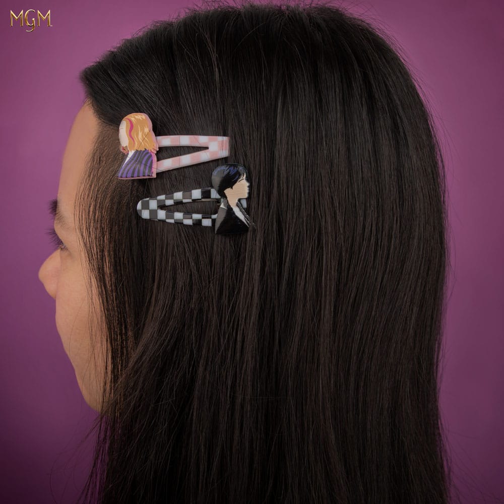Wednesday Hair Accessories 4 Pack 
