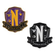 Wednesday Pins 2-Pack Nevermore Academy 