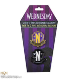 Wednesday Pins 2-Pack Nevermore Academy 