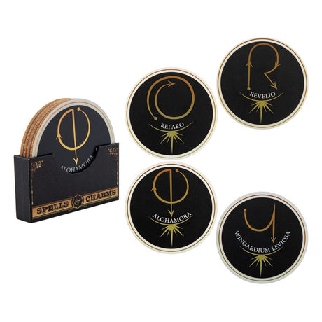 Harry Potter Coaster 4-Pack Spell & Charms 