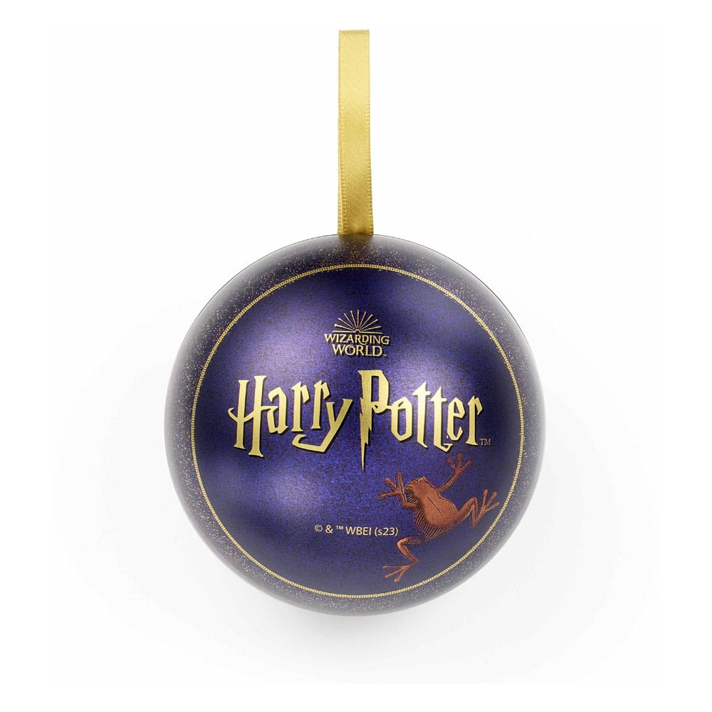 Harry Potter tree ornament with Pin Badge Deck Chocolate Frog