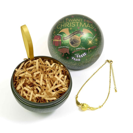 Harry Potter tree ornament with Bracelet All I want for Christmas