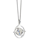 Harry Potter Necklace & Charm Time Turner (Sterling Silver)