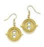 Harry Potter Earrings Time Turner (gold plated)