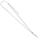Harry Potter Pendant & Necklace Lightning Bolt (silver plated)