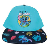 Lilo & Stitch Curved Bill Cap Here For The Music
