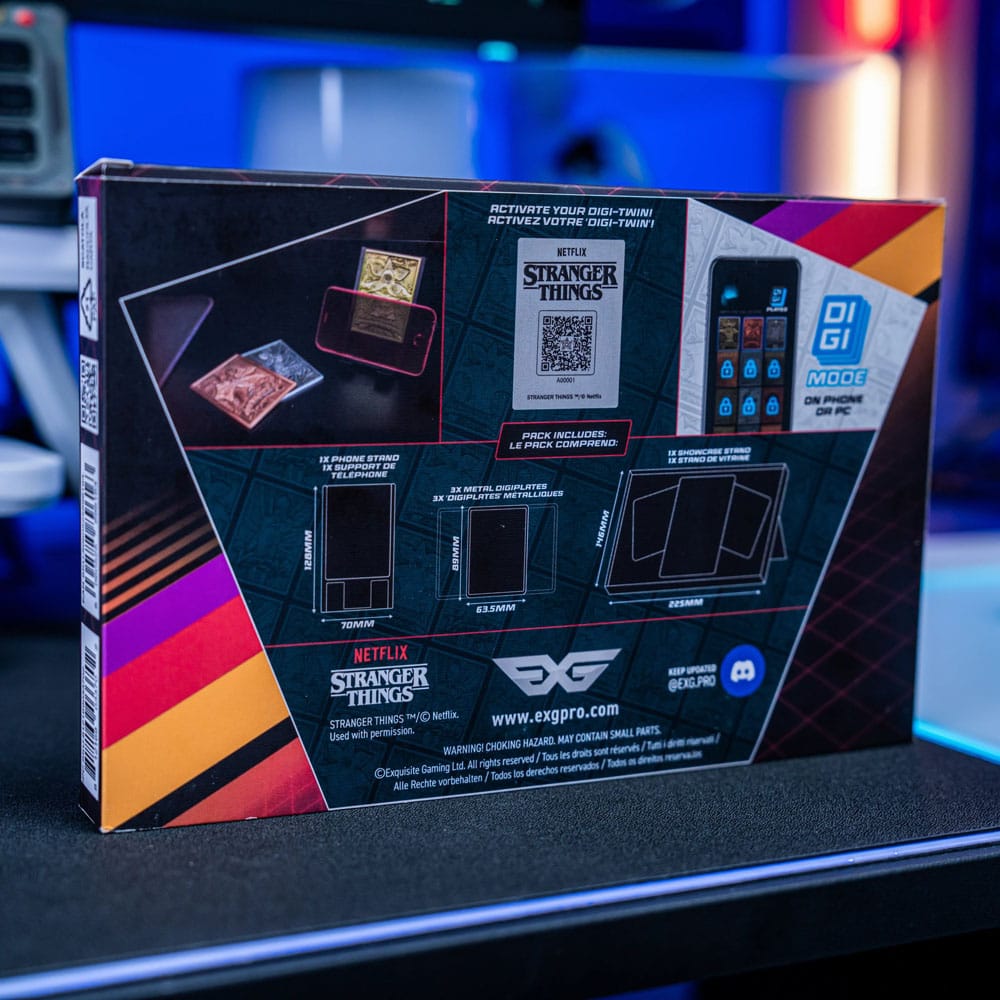 Stranger Things Digiplates Phone Stand Generation 1 Starter Pack