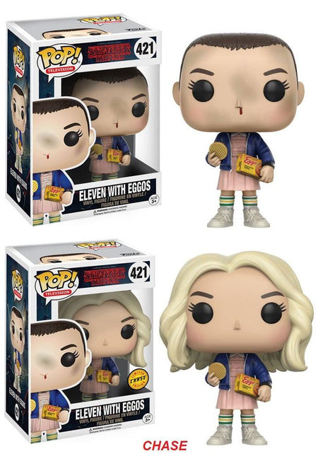 Stranger Things Eleven with Eggos Funko Pop! TV Vinyl Figure