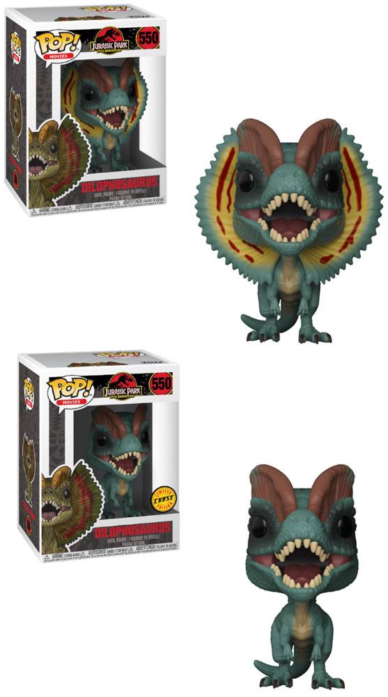 Jurassic Park Dilophosaurus Funko Pop! Movies Vinyl Figure