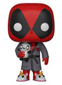 Funky Deadpool in Robe: A POP! Marvel Collectible Vinyl Figure (9 cm)
