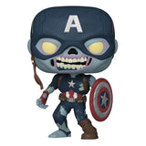 Funko POP! Marvel Zombie Captain America Vinyl Figure | 9 CM of Brain Munching Fun!