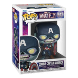 Funko POP! Marvel Zombie Captain America Vinyl Figure | 9 CM of Brain Munching Fun!