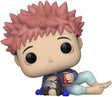 Jujutsu Kaisen POP! Animation Vinyl Figure Itadori w/ Tsukamoto Doll 9 cm